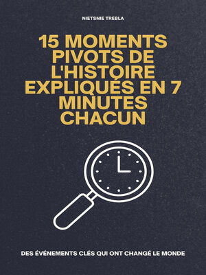 cover image of 15 Moments Pivots de l'Histoire Expliqués en 7 Minutes Chacun